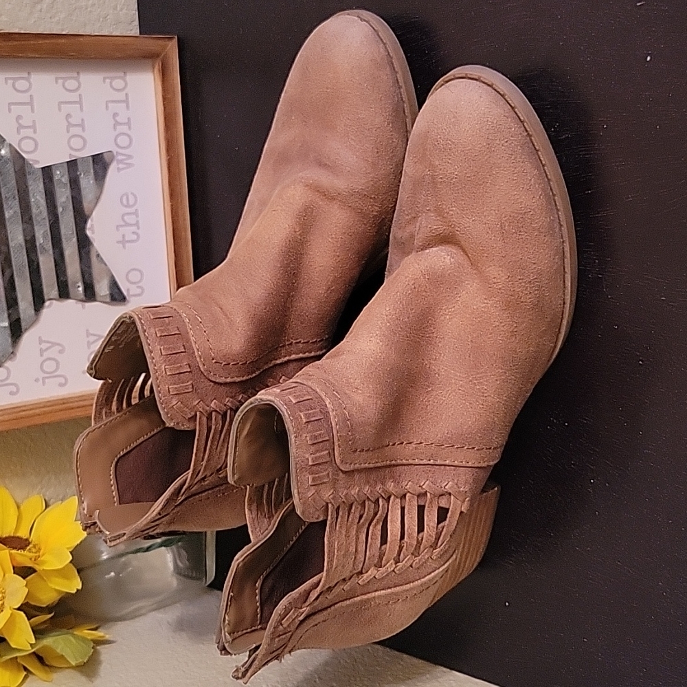 Fergie ankle booties